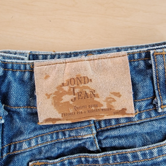 MODA INT'L Denim Button-Front Skirt Size 10 - Picture 4 of 4